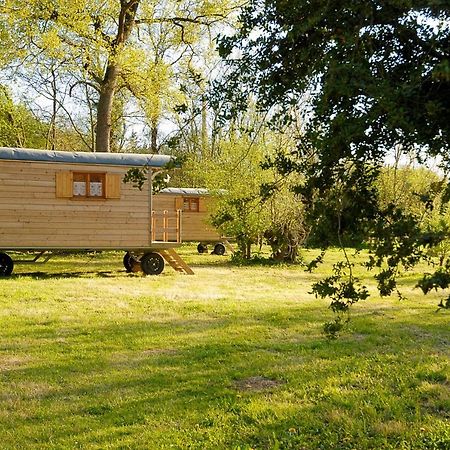 La Ferme Du Marais Poitevin - Roulotte 호텔 Benet 외부 사진